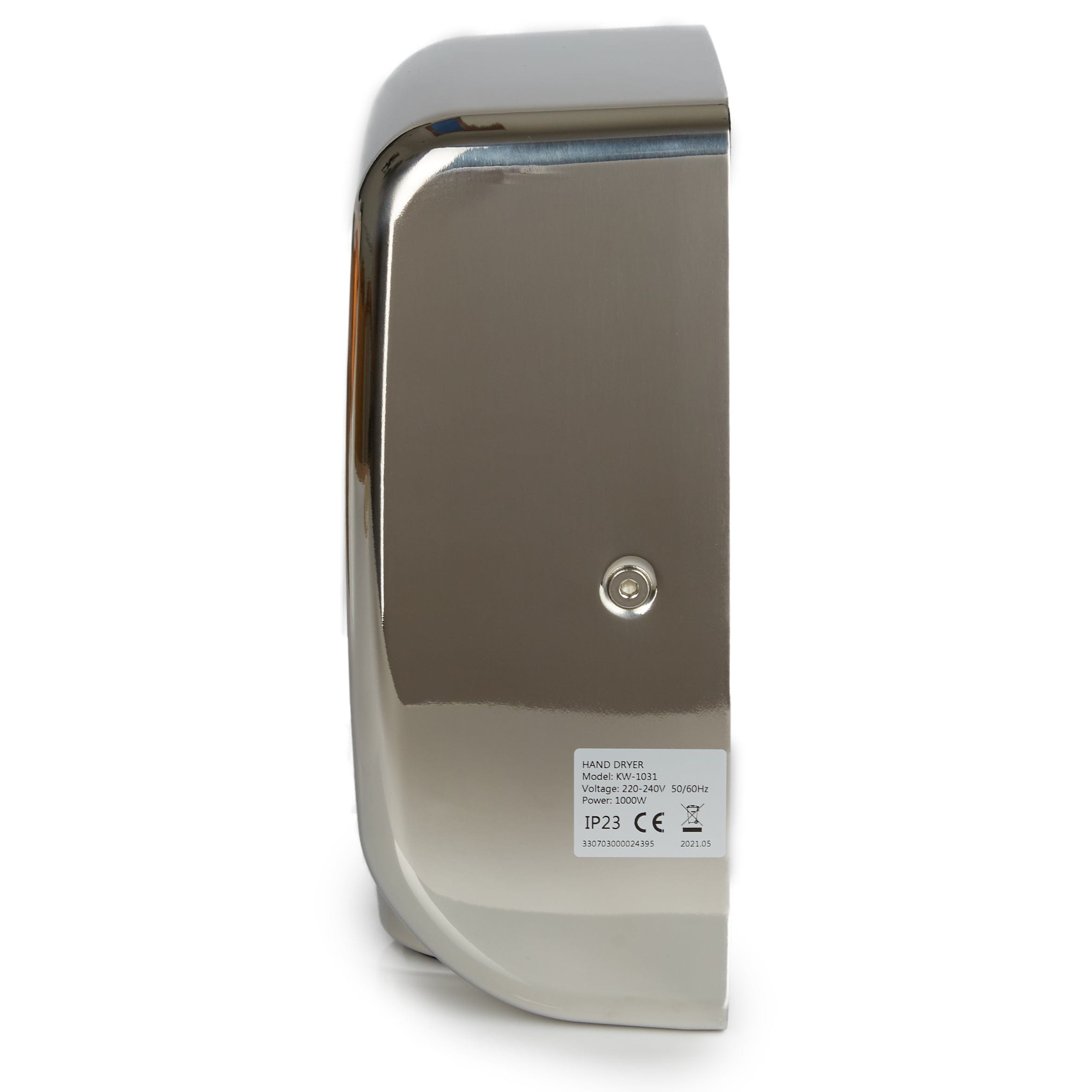 SupaDry Jet Hand Dryer in Polished Chrome