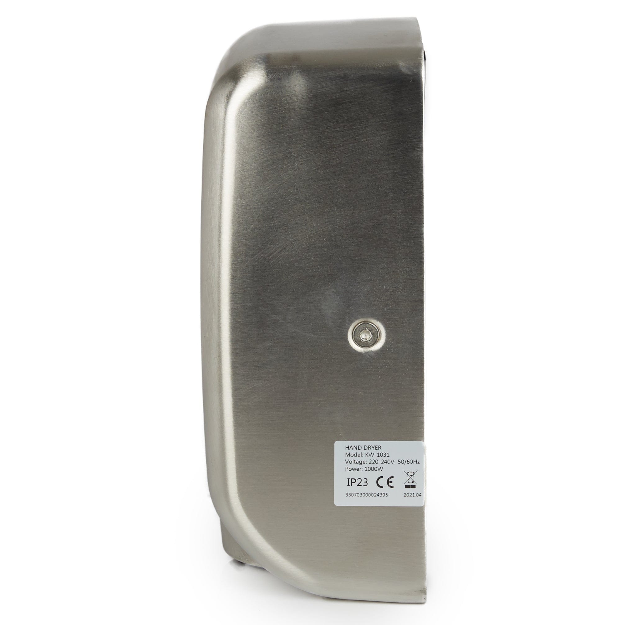 SupaDry Jet Hand Dryer in Brushed Chrome