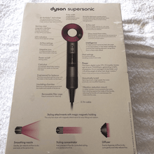 Load image into Gallery viewer, Dyson Supersonic Hair Dryer in Iron & Fuchsia